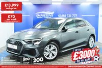 USED 2021 21 AUDI A3 1.4 TFSIe 40 S line Sportback 5dr Petrol Plug-in Hybrid S Tronic Euro 6 (s/s) 13kWh (204 ps) PLUG IN  HYBRID - AUTOMATIC