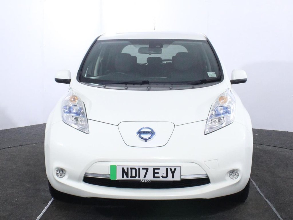 USED 2017 17 NISSAN LEAF 30kWh Tekna Hatchback 5dr Electric Auto (109 bhp) 