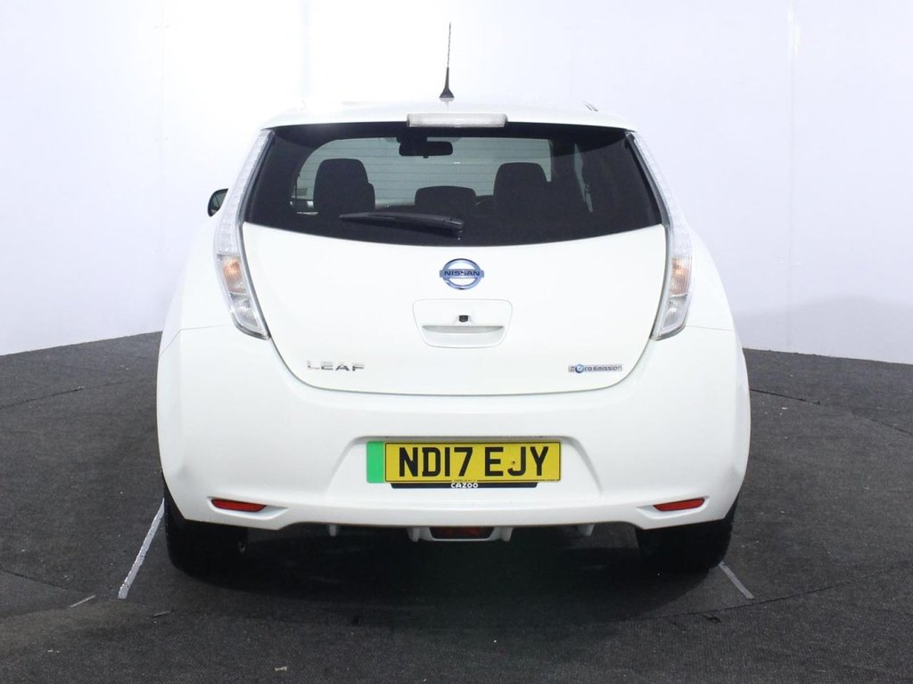 USED 2017 17 NISSAN LEAF 30kWh Tekna Hatchback 5dr Electric Auto (109 bhp) 
