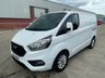 USED 2022 22 FORD TRANSIT CUSTOM 2.0 300 EcoBlue Limited Panel Van 5dr Diesel Manual L1 H1 Euro 6 (s/s) (130 ps) 1 OWNER , FULL SERVICE HISTORY , RECENT WETBELT , PRICE IS &pound;10650+VAT