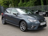 USED 2021 21 SEAT IBIZA 1.0 TSI XCELLENCE 5d 110 S/S 1 OWNER, FULL SEAT SERVICE HISTORY, SAT NAV, APPLE CARPLAY ANDROID AUTO & MIRROR LINK, 17 INCH DIAMOND CUT ALLOY WHEELS, DUAL ZONE CLIMATE CONTROL A/C, KEYLESS START & ENTRY, LEATHER / MICROSUEDE UPHOLSTERY, DAB RADIO, BLUETOOTH PHONE & MUSIC STREAMING, CRUISE CONTROL & SPEED LIMITER, FRONT ASSIST, AMBIENT LIGHTING, 6 SPEED MANUAL GEARBOX, START STOP, FRONT FOG LIGHTS, FULL LED HEADLIGHTS WITH DAYTIME RUNNING LIGHTS, SPORT SEATS, LEATHER MULTIFUNCTION STEERING WHEEL, ELECTRIC FOLDING MIRRORS