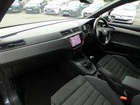 USED 2021 21 SEAT IBIZA 1.0 TSI XCELLENCE 5d 110 S/S 1 OWNER, FULL SEAT SERVICE HISTORY, SAT NAV, APPLE CARPLAY ANDROID AUTO & MIRROR LINK, 17 INCH DIAMOND CUT ALLOY WHEELS, DUAL ZONE CLIMATE CONTROL A/C, KEYLESS START & ENTRY, LEATHER / MICROSUEDE UPHOLSTERY, DAB RADIO, BLUETOOTH PHONE & MUSIC STREAMING, CRUISE CONTROL & SPEED LIMITER, FRONT ASSIST, AMBIENT LIGHTING, 6 SPEED MANUAL GEARBOX, START STOP, FRONT FOG LIGHTS, FULL LED HEADLIGHTS WITH DAYTIME RUNNING LIGHTS, SPORT SEATS, LEATHER MULTIFUNCTION STEERING WHEEL, ELECTRIC FOLDING MIRRORS