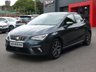 USED 2021 21 SEAT IBIZA 1.0 TSI XCELLENCE 5d 110 S/S 1 OWNER, FULL SEAT SERVICE HISTORY, SAT NAV, APPLE CARPLAY ANDROID AUTO & MIRROR LINK, 17 INCH DIAMOND CUT ALLOY WHEELS, DUAL ZONE CLIMATE CONTROL A/C, KEYLESS START & ENTRY, LEATHER / MICROSUEDE UPHOLSTERY, DAB RADIO, BLUETOOTH PHONE & MUSIC STREAMING, CRUISE CONTROL & SPEED LIMITER, FRONT ASSIST, AMBIENT LIGHTING, 6 SPEED MANUAL GEARBOX, START STOP, FRONT FOG LIGHTS, FULL LED HEADLIGHTS WITH DAYTIME RUNNING LIGHTS, SPORT SEATS, LEATHER MULTIFUNCTION STEERING WHEEL, ELECTRIC FOLDING MIRRORS
