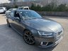 USED 2019 19 AUDI A4 2.0 TFSI 35 S line Saloon 4dr Petrol S Tronic Euro 6-FINISHED IN DAYTONA GREY WITH BLACK HALF LEATHER-HEATED SEATS-19