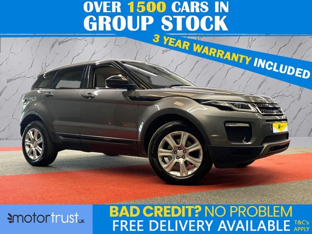 View our LAND ROVER RANGE ROVER EVOQUE