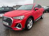 USED 2020 69 AUDI Q3 1.5 TFSI CoD 35 S line Sportback 5dr Petrol S Tronic Euro 6 (s/s) (150 ps) 2 OWNERS FROM NEW* 7 STAMP SERVICE HISTORY* AUTOMATIC* SAT NAV* PARKING SENSORS* CRUISE CONTROL* ELECTRIC HANDBRAKE* LANE / SPEED ASSIST* AUTO START / STOP* TRACTION CONTROL* ECO / COMFORT / DYNAMIC MODE