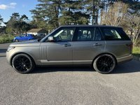 USED 2017 17 LAND ROVER RANGE ROVER 3.0 TD V6 Vogue SUV 5dr Diesel Auto 4WD Euro 6 (s/s) (258 ps) LOW MILEAGE 2 OWNER VOGUE WITH PAN ROOF MERIDIEN SOUND 21"ALLOYS IN GREY WITH HEATED BLACK LEATHER