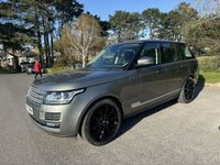 USED 2017 17 LAND ROVER RANGE ROVER 3.0 TD V6 Vogue SUV 5dr Diesel Auto 4WD Euro 6 (s/s) (258 ps) LOW MILEAGE 2 OWNER VOGUE WITH PAN ROOF MERIDIEN SOUND 21"ALLOYS IN GREY WITH HEATED BLACK LEATHER