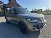 USED 2017 17 LAND ROVER RANGE ROVER 3.0 TD V6 Vogue SUV 5dr Diesel Auto 4WD Euro 6 (s/s) (258 ps) LOW MILEAGE 2 OWNER VOGUE WITH PAN ROOF MERIDIEN SOUND 21"ALLOYS IN GREY WITH HEATED BLACK LEATHER