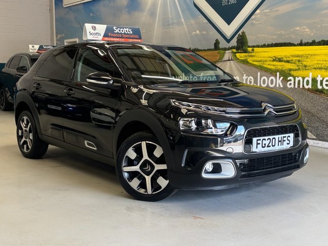 2020 CITROEN C4 CACTUS 1.5 BLUEHDI FLAIR HATCHBACK 5 DOOR DIESEL MANUAL BLACK EURO 6 2020... photo