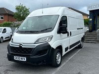 USED 2020 20 CITROEN RELAY 2.2 BlueHDi 35 Enterprise Panel Van 5dr Diesel Manual L3 High Roof Euro 6 NO VAT NO VAT GREAT VAN, NO VAT, FINANCE AVAILABLE