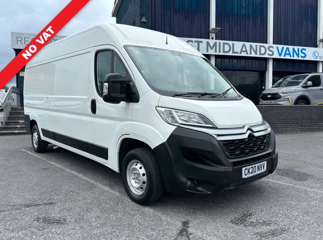 View our Citroen Relay 2.2 BlueHDi 35 Enterprise Panel Van 5dr Diesel Manual L3 High Roof Euro 6 NO VAT NO VAT