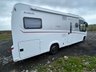USED 2023 DETHLEFFS ESPRIT GT Premium AUTOMATIC A-CLASS MOTOTRHOME!! 4 berth with 4 belted seats and oozing in luxury with its high gloss Scandi-style interior and heated double floor. The main cab area includes a drop down double bed which stows away neatly when not in use leading through to dining area with quality leather bench seats and captains swivel chairs. The kitchen area is spacious, well designed and incorporates a hob, oven, large fridge freezer and Dometic Air conditioning system for those warmer days. Privacy door leads into rear bedroom with separate shower and toilet, fixed bed and can configure either as two single beds or king size. Lots of storage here too. Outside there is a garage which can be accessed both sides and solar panels fitted. Comes fully loaded with Sat nav, touch screen infotainment system and reversing camera along with air suspension for a smooth drive.Manufacturers warranty included and up to 7 years finance available, part exchange welcome. Yours for �&pound;99,500 DIMENSIONS _ LENGTH - 7.81M, WIDTH - 2.33M HEIGHT - 2.98M 