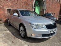 USED 2012 62 SKODA SUPERB 1.6 TDI SE GREENLINE II 5 DOOR *REAR PARKING SENSORS WITH VISUAL DISPLAY*BRAND NEW MOT AND SERVICE*11 SERVICE STAMPS IN SERVICE BOOK*FANTASTIC MOT HISTORY*AUTO LIGHTS*CRUISE CONTROL*ELECTRIC FOLDING DOOR MIRRORS*DUAL ZONE CLIMATE CONTROL*ALLOY WHEELS*HALF LEATHER/ALCANTARA UPHOLSTERY*