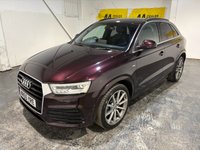 USED 2015 65 AUDI Q3 2.0 TDI S line Plus SUV 5dr Diesel S Tronic quattro Euro 6 (s/s) (184 ps) SAT NAV-PARKING SENSORS-CRUISE-POWER TAILGATE-BLUETOOTH-DAB-ALLOYS