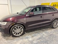 USED 2015 65 AUDI Q3 2.0 TDI S line Plus SUV 5dr Diesel S Tronic quattro Euro 6 (s/s) (184 ps) SAT NAV-PARKING SENSORS-CRUISE-POWER TAILGATE-BLUETOOTH-DAB-ALLOYS