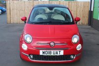 USED 2018 FIAT 500 1.2 Lounge Hatchback 3dr Petrol Manual Euro 6 (s/s) (69 bhp) GREAT VALUE FIAT 500 LOUNGE