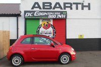 USED 2018 FIAT 500 1.2 Lounge Hatchback 3dr Petrol Manual Euro 6 (s/s) (69 bhp) GREAT VALUE FIAT 500 LOUNGE