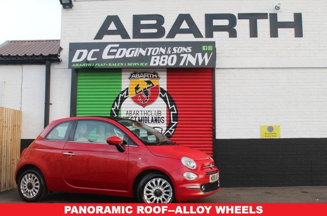 View our Fiat 500 1.2 Lounge Hatchback 3dr Petrol Manual Euro 6 (s/s) (69 bhp)