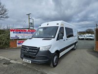 USED 2019 19 MERCEDES-BENZ SPRINTER 516CDI LWB CREW VAN ULEZ FREE ZONE 