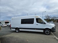 USED 2019 19 MERCEDES-BENZ SPRINTER 516CDI LWB CREW VAN ULEZ FREE ZONE 
