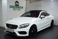 USED 2016 66 MERCEDES-BENZ C-CLASS 2.1 C250d AMG Line (Premium Plus) Coupe 2dr Diesel G-Tronic+ Euro 6 (s/s) (204 ps) +PAN ROOF+BURMESTER+R/CAM+FMBSH+