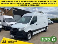 USED 2020 20 MERCEDES-BENZ SPRINTER 2.1 316 CDI L2 H2 MWB 161BHP FACELIFT. LOW 54K MILES. RWD. EURO 6. ULEZ. FINANCE. PX 1 OWNER. 316CDI 161BHP. LOW 54K MLS. FINANCE. PX