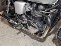 USED 2013 13 TRIUMPH BONNEVILLE T100 13k MILES. 2013. PANNIERS. SERVICED. LOVELY BIKE. NICE TIDY BIKE