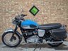 USED 2013 13 TRIUMPH BONNEVILLE T100 13k MILES. 2013. PANNIERS. SERVICED. LOVELY BIKE. NICE TIDY BIKE