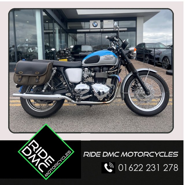 View our Triumph Bonneville T100 13k MILES. 2013. PANNIERS. SERVICED. LOVELY BIKE.