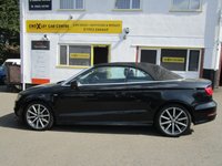 USED 2015 64 AUDI A3 CABRIOLET 1.4 TFSI CoD S line Convertible 2dr Petrol S Tronic Euro 6 (s/s) (150 ps) 