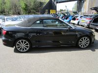 USED 2015 64 AUDI A3 CABRIOLET 1.4 TFSI CoD S line Convertible 2dr Petrol S Tronic Euro 6 (s/s) (150 ps) 