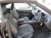 USED 2015 64 AUDI A3 CABRIOLET 1.4 TFSI CoD S line Convertible 2dr Petrol S Tronic Euro 6 (s/s) (150 ps) 