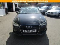 USED 2015 64 AUDI A3 CABRIOLET 1.4 TFSI CoD S line Convertible 2dr Petrol S Tronic Euro 6 (s/s) (150 ps) 