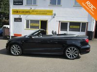 USED 2015 64 AUDI A3 CABRIOLET 1.4 TFSI CoD S line Convertible 2dr Petrol S Tronic Euro 6 (s/s) (150 ps) 