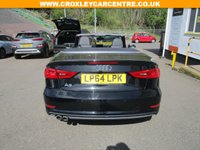 USED 2015 64 AUDI A3 CABRIOLET 1.4 TFSI CoD S line Convertible 2dr Petrol S Tronic Euro 6 (s/s) (150 ps) 