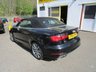 USED 2015 64 AUDI A3 CABRIOLET 1.4 TFSI CoD S line Convertible 2dr Petrol S Tronic Euro 6 (s/s) (150 ps) 