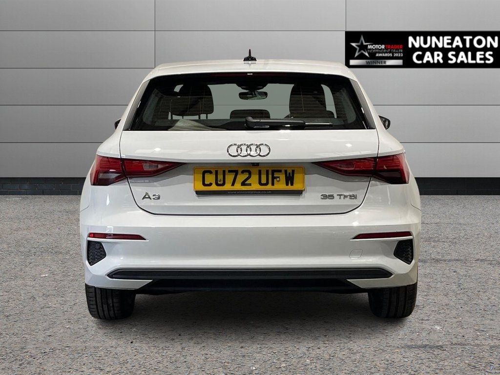 USED 2022 72 AUDI A3 1.5 TFSI 35 Technik Sportback 5dr Petrol Manual Euro 6 (s/s) (150 ps) 
