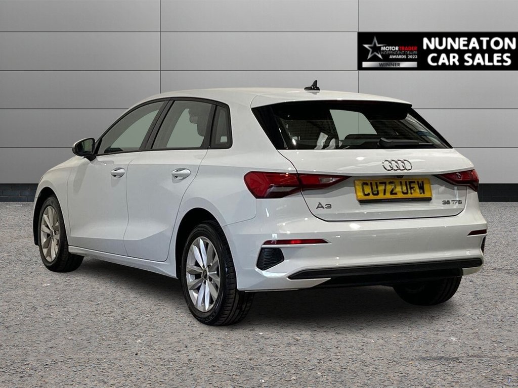 USED 2022 72 AUDI A3 1.5 TFSI 35 Technik Sportback 5dr Petrol Manual Euro 6 (s/s) (150 ps) 