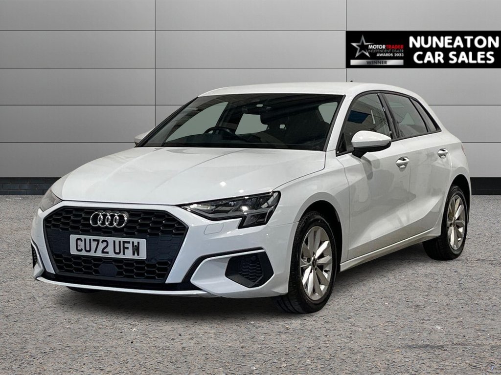 USED 2022 72 AUDI A3 1.5 TFSI 35 Technik Sportback 5dr Petrol Manual Euro 6 (s/s) (150 ps) 