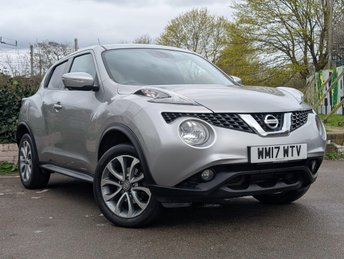 2017 NISSAN JUKE 1.6 Tekna XTRON Euro 6 5dr &pound;7850.00