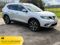 USED 2016 66 NISSAN X-TRAIL 1.6 dCi Tekna SUV 5dr Diesel XTRON Euro 6 (s/s) (130 ps) BLACK LEATHER, PAN ROOF, 360 CAMERA