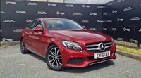 USED 2016 16 MERCEDES-BENZ C CLASS 1.6 C200d Sport G-Tronic+ Euro 6 (s/s) 4dr REVCAM - LOW MILES - HEATSEATS