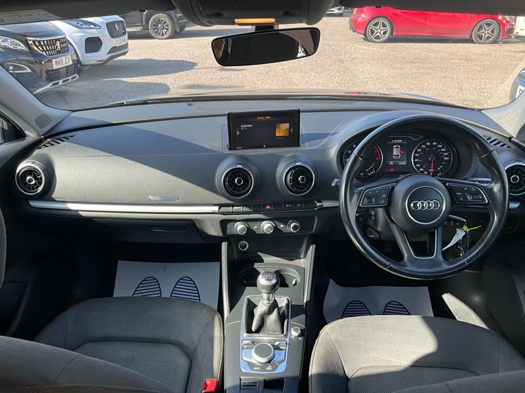 USED 2017 17 AUDI A3 1.0 TFSI SE Sportback 5dr Petrol Manual Euro 6 (s/s) (116 ps) LOW MILEAGE