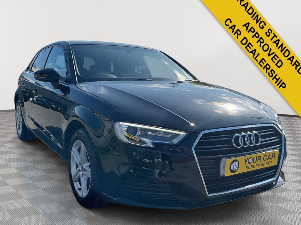 USED 2017 17 AUDI A3 1.0 TFSI SE Sportback 5dr Petrol Manual Euro 6 (s/s) (116 ps) LOW MILEAGE