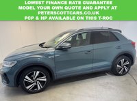 USED 2022 22 VOLKSWAGEN T-ROC 1.5 TSI R-Line SUV 5dr Petrol DSG Euro 6 (s/s) (150 ps) All VW Dealer Service History