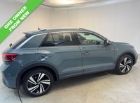 USED 2022 22 VOLKSWAGEN T-ROC 1.5 TSI R-Line SUV 5dr Petrol DSG Euro 6 (s/s) (150 ps) All VW Dealer Service History