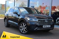 USED 2018 68 VOLKSWAGEN TOUAREG 3.0 TDI V6 R-Line SUV 5dr Diesel Tiptronic 4Motion Euro 6 (s/s) (231 ps) - EURO 6 - ULEZ, DISCOVER NAV, HTD/LEATHER, R/CAMERA, P/ASSIST, APPLE/ANDROID CARPLAY, P/SENSORS, 20" ALLOYS, LEDS, CRUISE/LDW, E/TAILGATE, DAB, BLUETOOTH & WIRELESS CHARGER