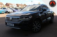 USED 2018 68 VOLKSWAGEN TOUAREG 3.0 TDI V6 R-Line SUV 5dr Diesel Tiptronic 4Motion Euro 6 (s/s) (231 ps) - EURO 6 - ULEZ, DISCOVER NAV, HTD/LEATHER, R/CAMERA, P/ASSIST, APPLE/ANDROID CARPLAY, P/SENSORS, 20" ALLOYS, LEDS, CRUISE/LDW, E/TAILGATE, DAB, BLUETOOTH & WIRELESS CHARGER