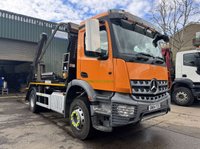 USED 2014 64 MERCEDES-BENZ AROCS 2014 Mercedes Arocs 1824 Skip Loader 